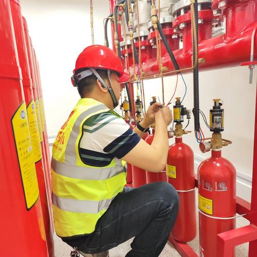 七氟丙烷滅火裝置年檢 鋼瓶檢測 藥劑充裝 報告齊全 廠家批發